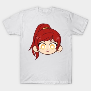 Cookie Chibi Head Skylar Elemental Master of Amber T-Shirt